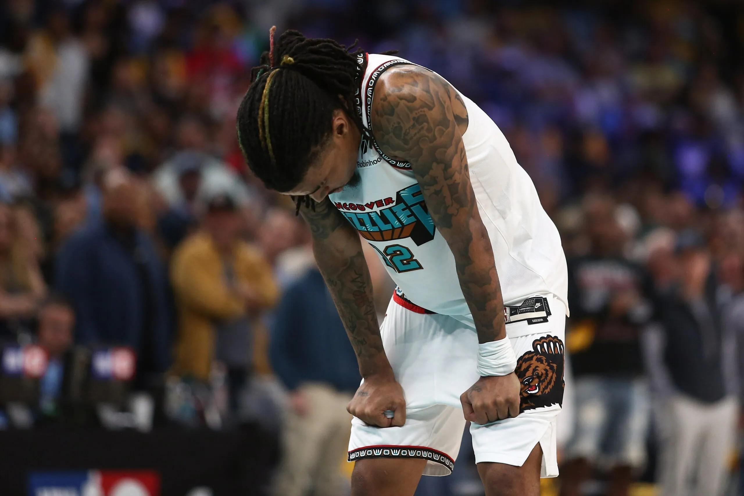 天天盈球在线-记者：莫兰特的灰熊生涯已经结束，所有人都知道灰熊想让他走